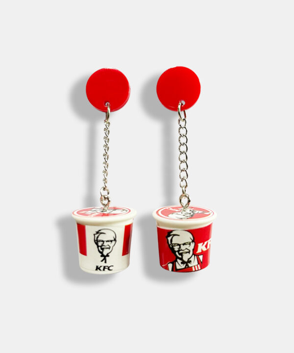 KFC BUCKET EARRINGS