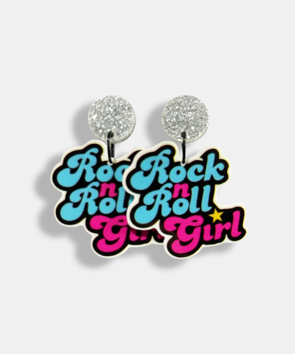 ROCK N ROLL GIRL EARRINGS