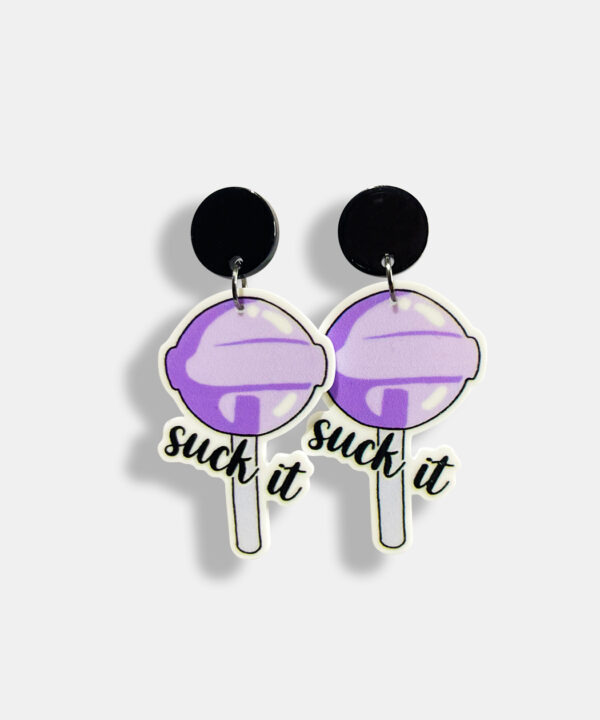 SUCK IT EARRINGS