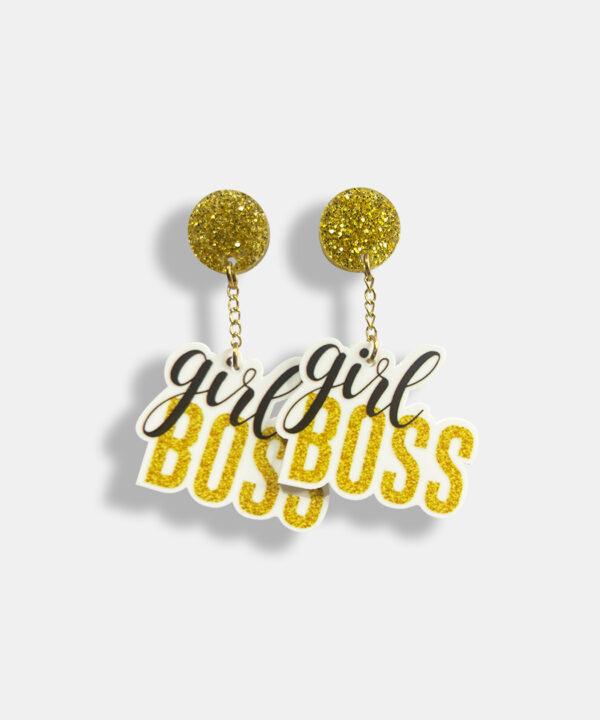 GIRL BOSS EARRINGS