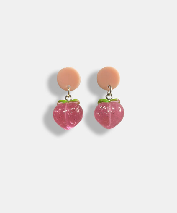 PEACH EARRINGS