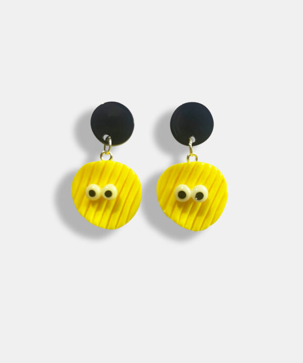 POTATO CHIP EARRINGS