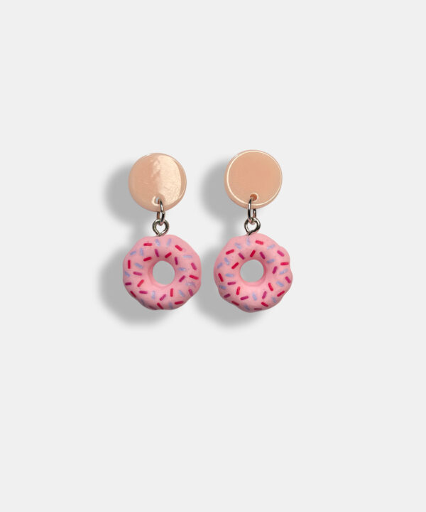 Cute Simpsons pink sprinkle Doughnuts