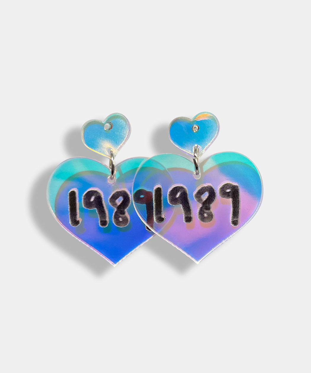 TS 1989 HEART EARRINGS