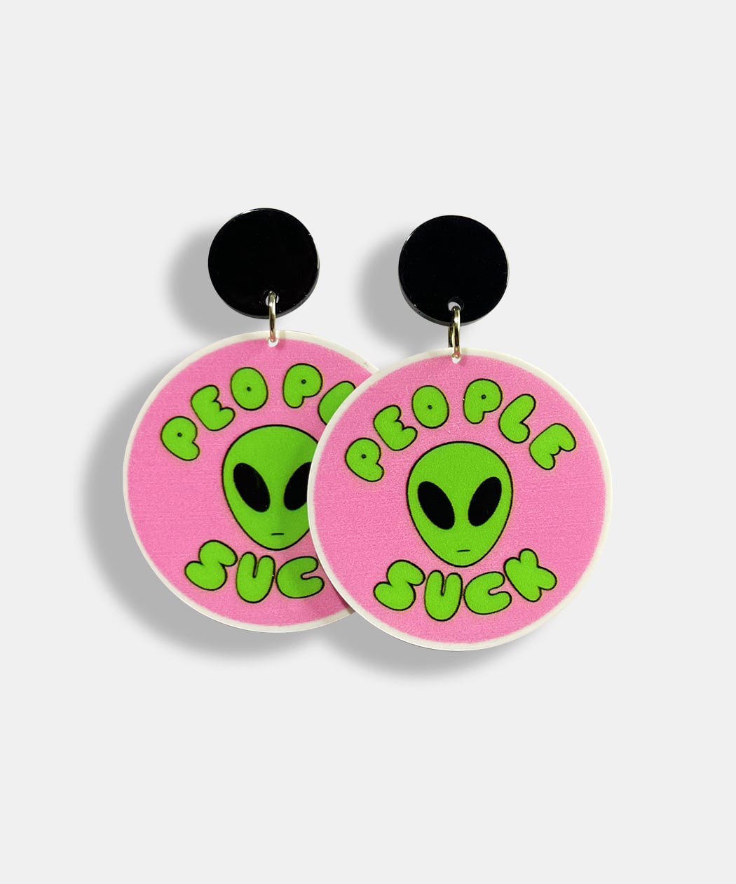 PEOPLE SUCK EARRINGS